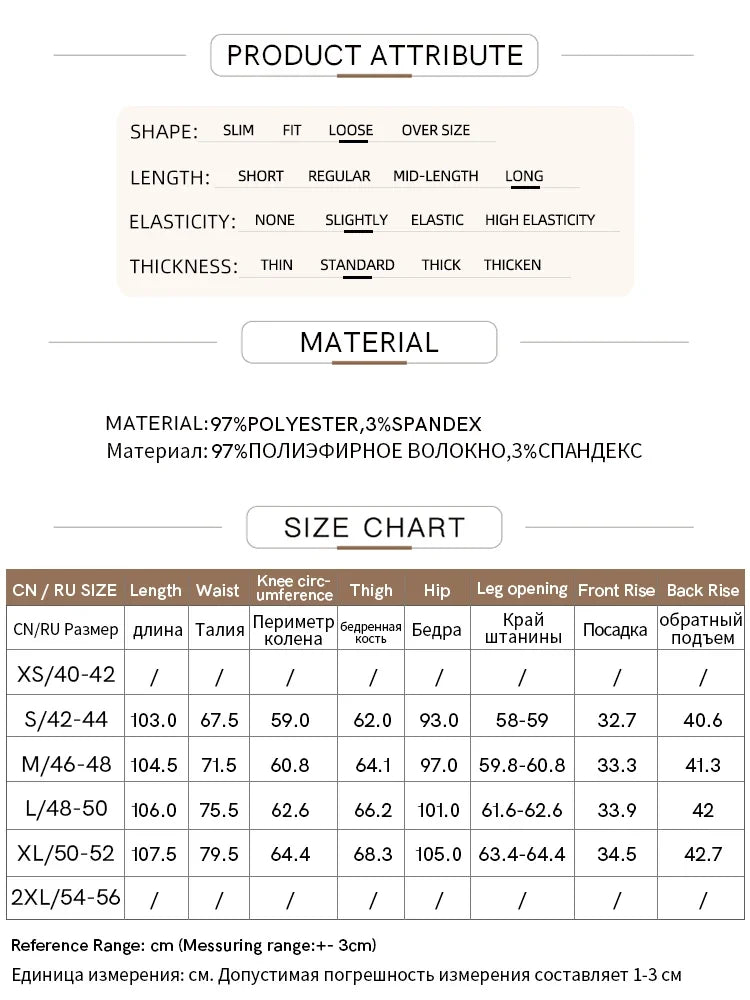 Asymmetrical Wide-Leg High Waist Casual Trousers for Women